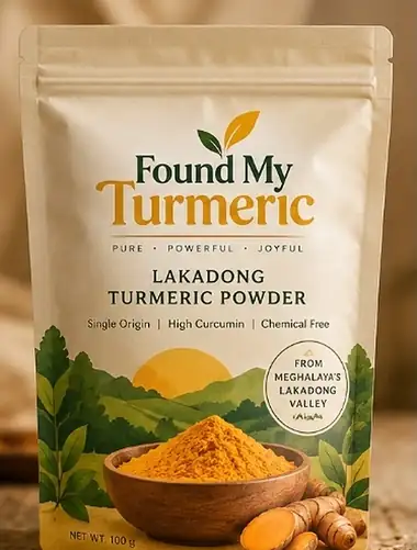 Lakadong Turmeric Powder pouch